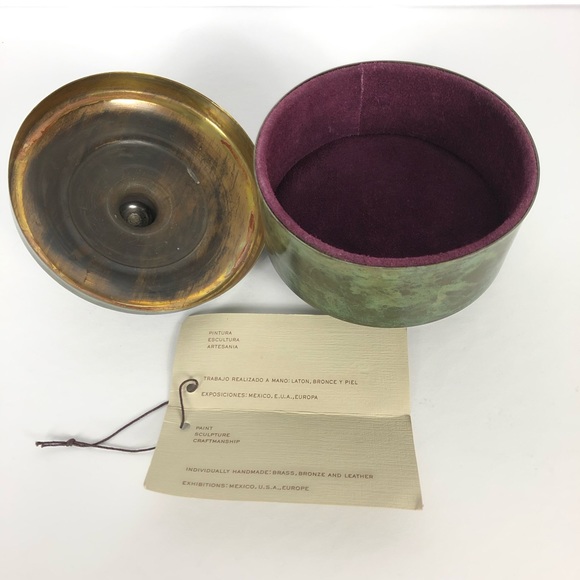 Enrique Zavala Handmade Signed Trinket Box - Picture 10 of 13